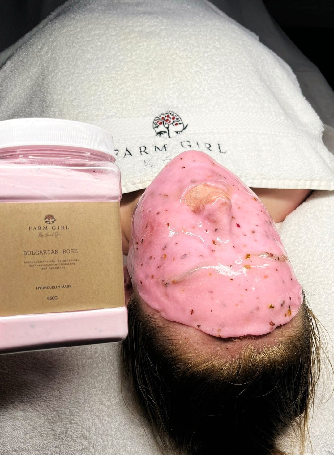 YTB/カリスマ/フェイスジェル/1000g/1kg Farm Girl Bulgarian Rose Jelly Mask – Farm Girl by Sarah-Jane